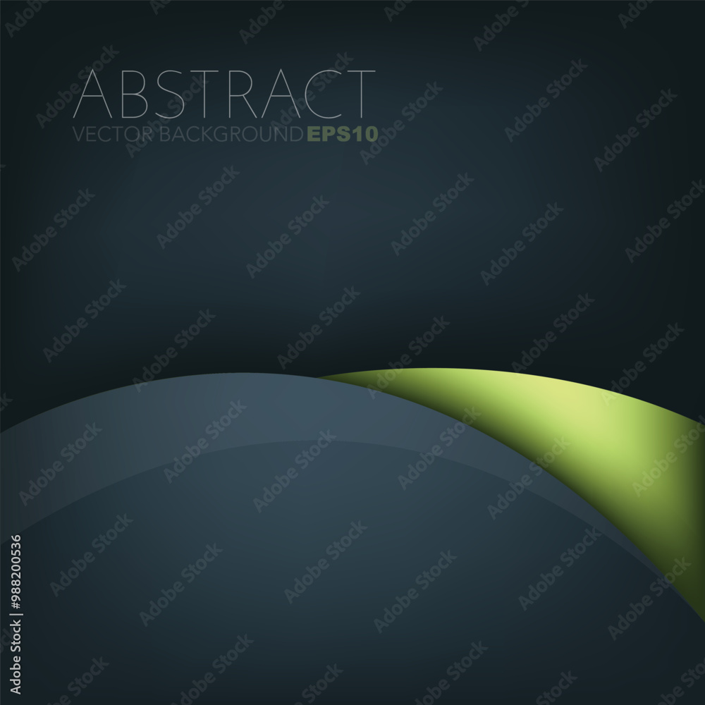 Fototapete graphic vector curve line overlap background for text and message design