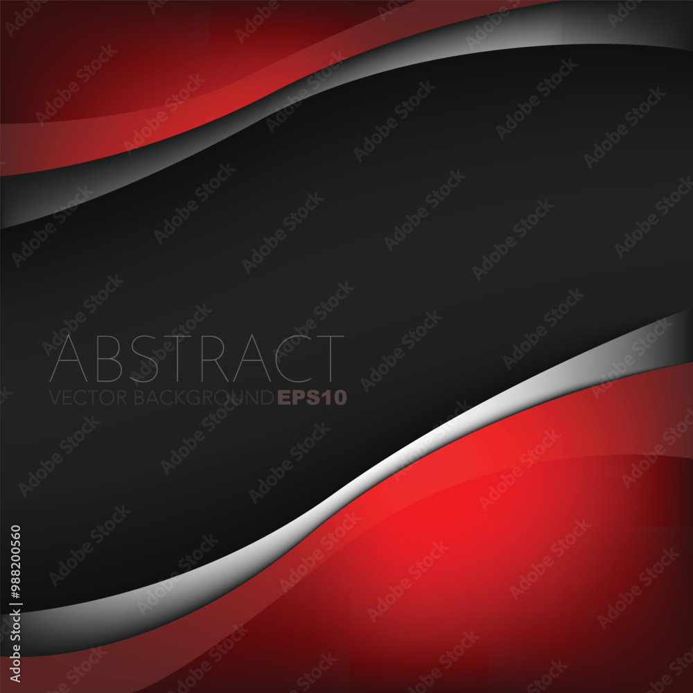 Fototapete graphic vector curve line overlap background for text and message design