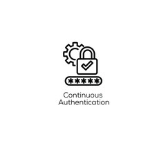 Continuous Authentication, security, authentication, data protection