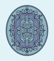 Template for plotter laser cutting of paper, metal engraving, wood carving, cnc, Decorative paper art panel dies
