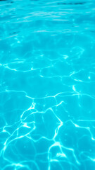 Obraz premium Blue Rippling Water Surface