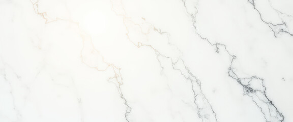 Obraz premium White Marble Texture with Delicate Veins