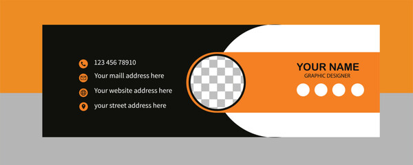 Email signature Template Design