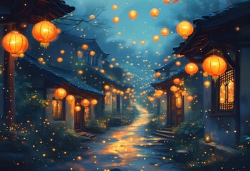 Obraz premium solar creatures