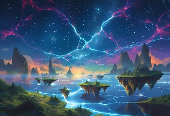 Obraz premium solar creatures