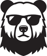 Bear Logo Vector Art Illustration 
