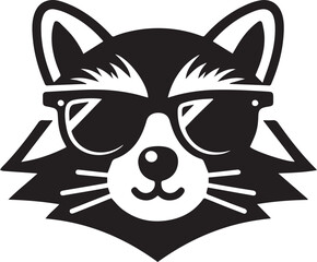 black cat with a paw