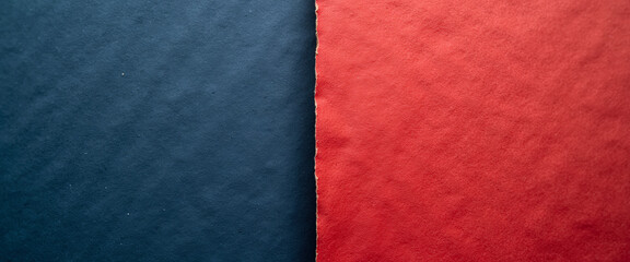 Blue and red paper texture background