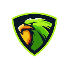 Fototapeta premium eagle shield emblem