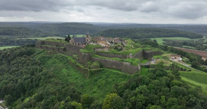Historical sights in the Ardennes, France, Citadel of Montmedy.