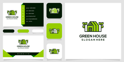business card with logo and business card template