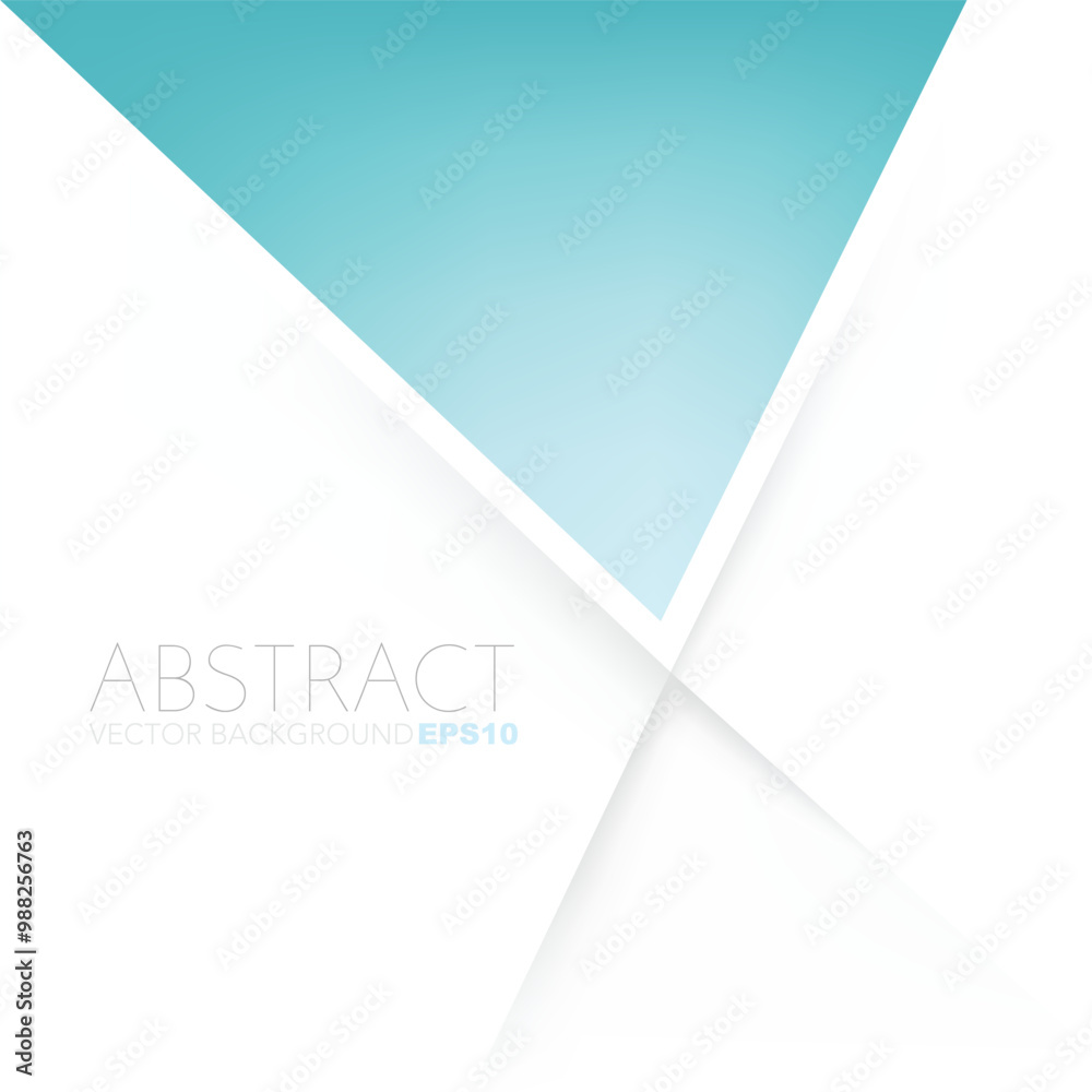 Fototapete graphic geometric triangle overlap vector layer background for text and message design