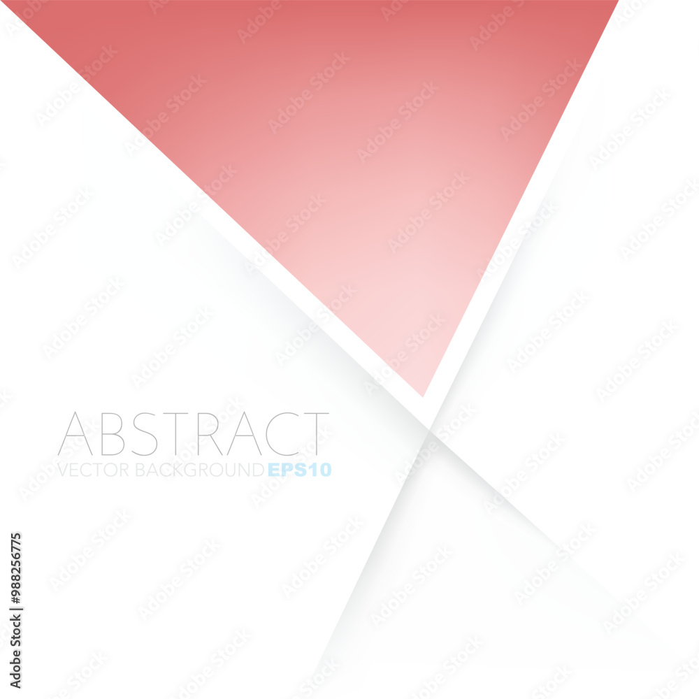 Fototapete graphic geometric triangle overlap vector layer background for text and message design