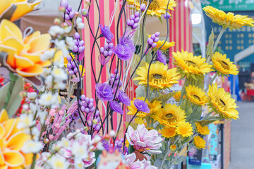 Flowers at the Chinese New Year market