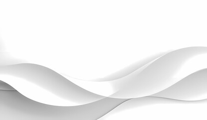 Obraz premium White 3D background with geometric texture illustration, beautiful curved pattern for web screensaver. Light gray texture with fine lines like wood,
