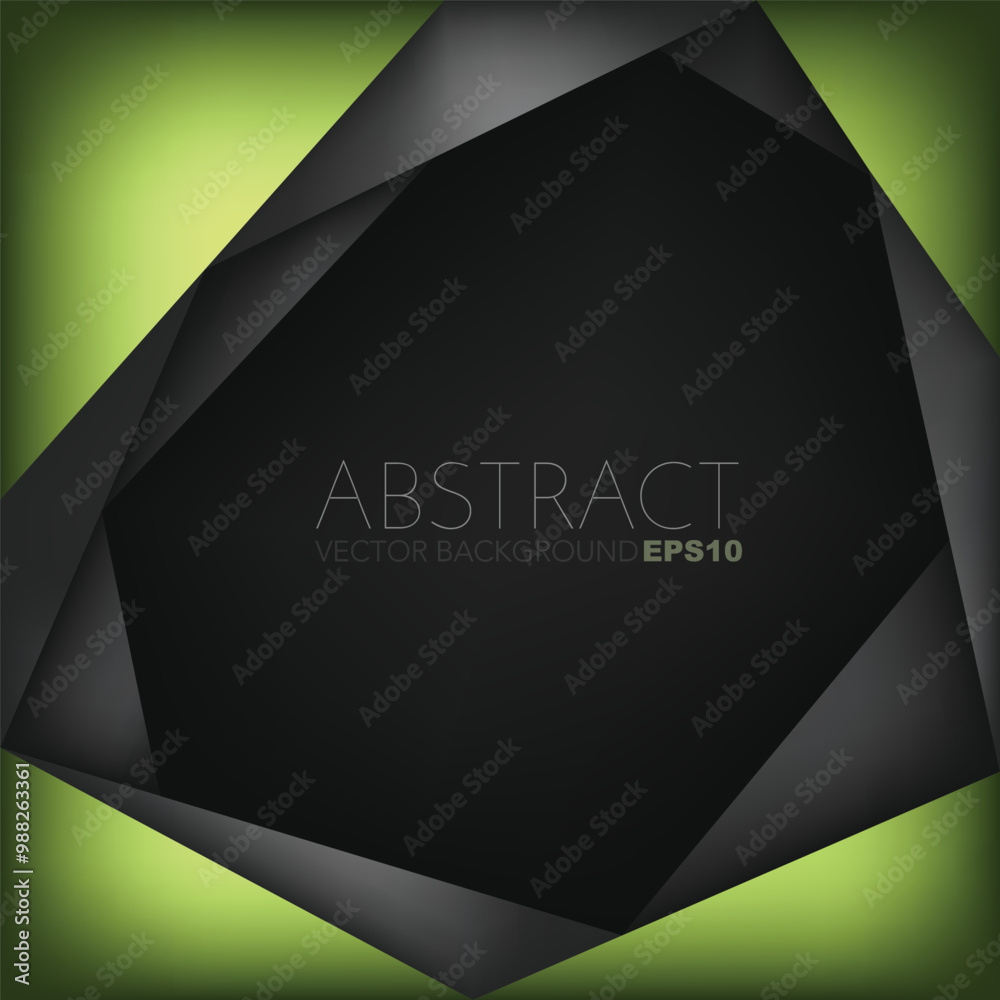Fototapete graphic geometric triangle overlap vector layer background for text and message design