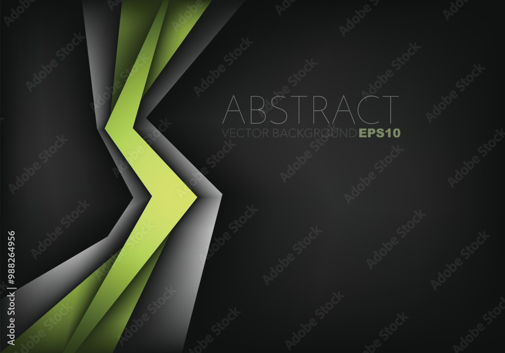 Fototapete graphic geometric triangle overlap vector layer background for text and message design
