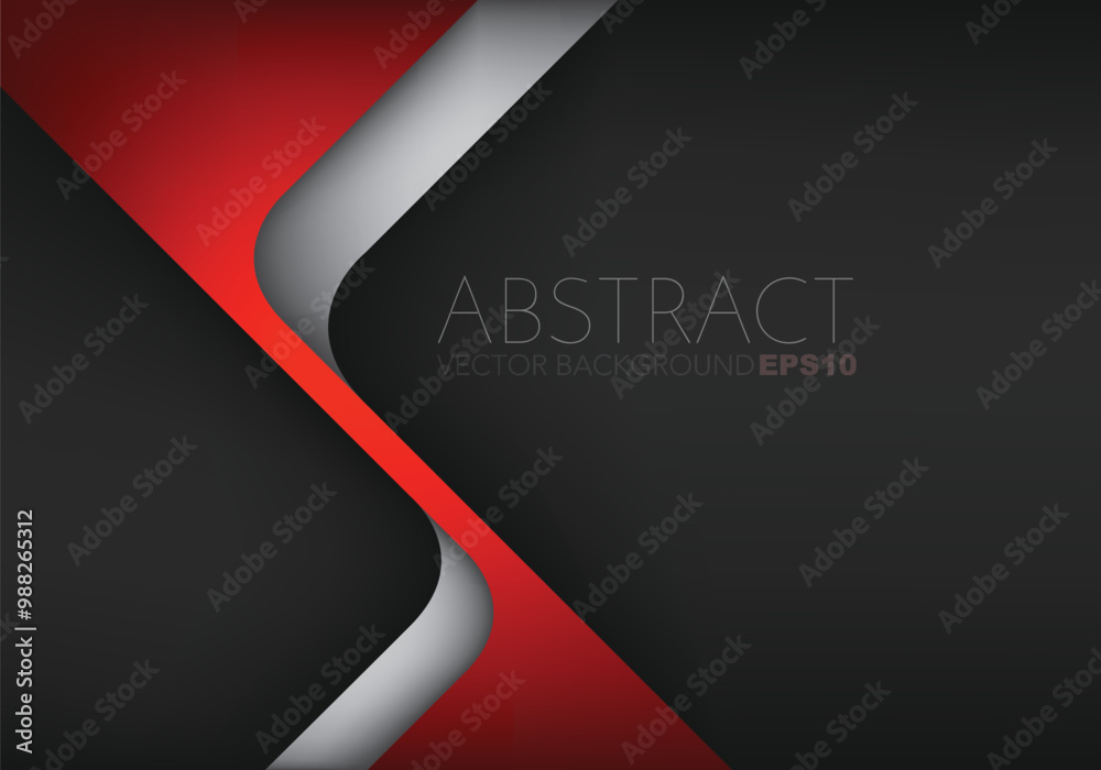 Fototapete graphic geometric triangle overlap vector layer background for text and message design