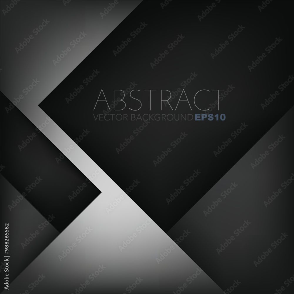 Fototapete graphic geometric triangle overlap vector layer background for text and message design