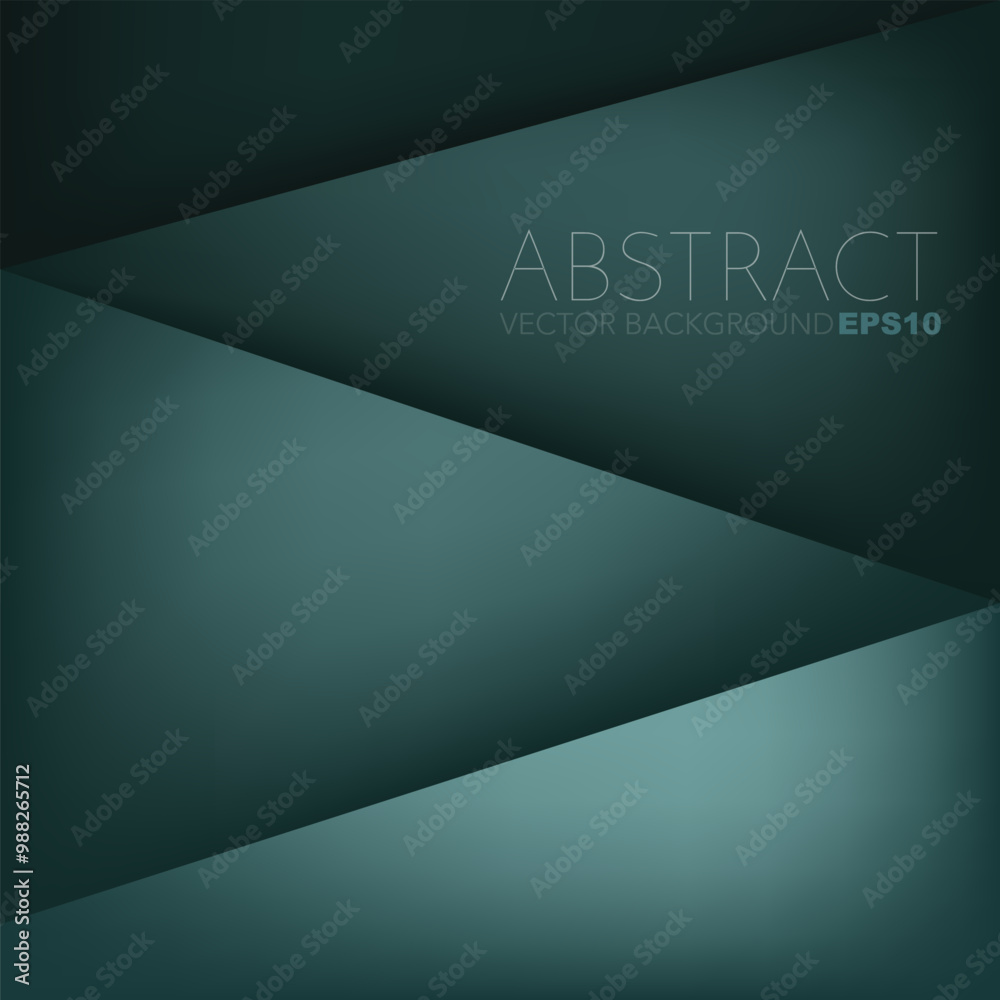 Fototapete graphic geometric triangle overlap vector layer background for text and message design