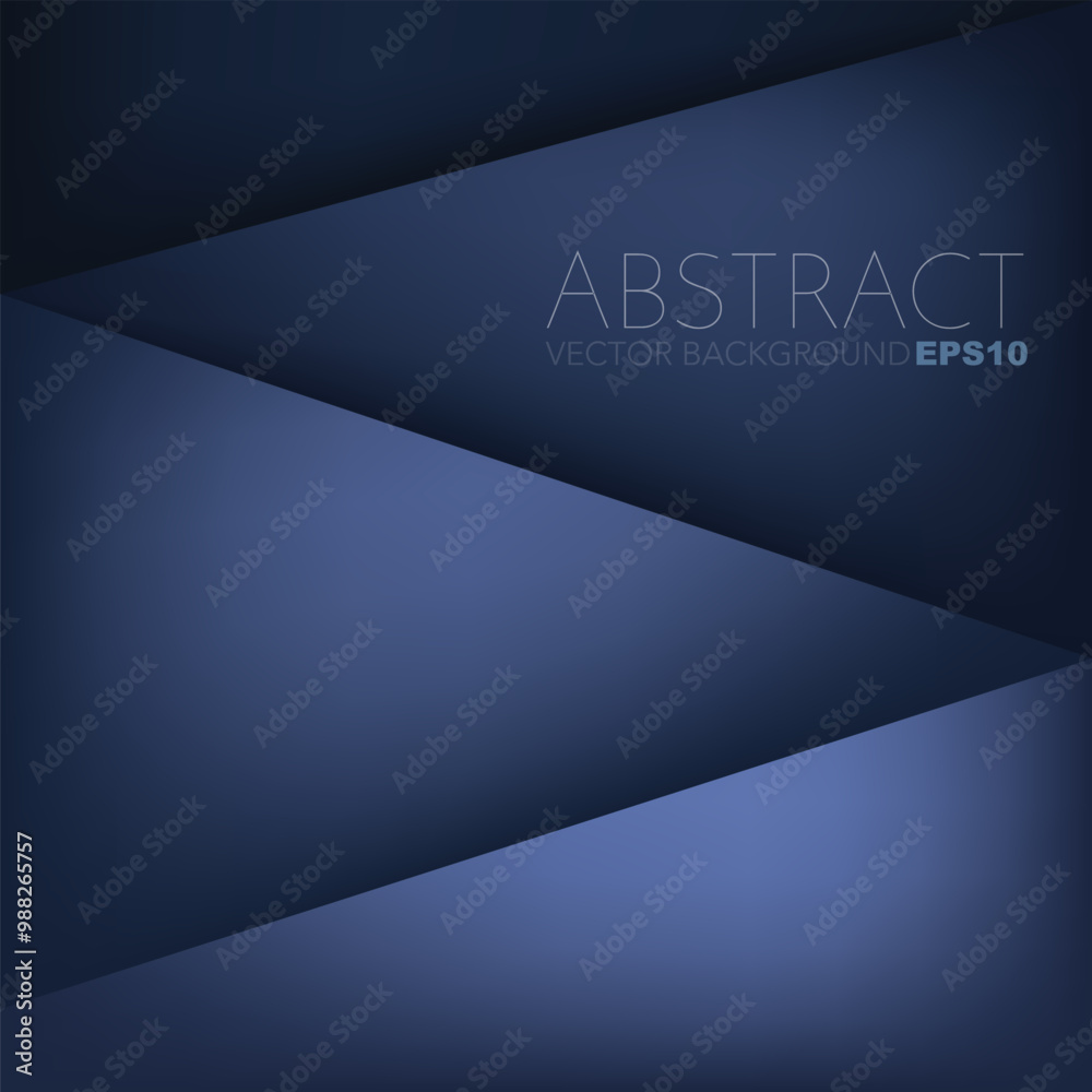 Fototapete graphic geometric triangle overlap vector layer background for text and message design