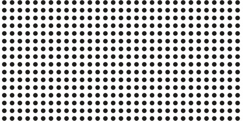 Background with monochrome dotted texture. Polka dot pattern template