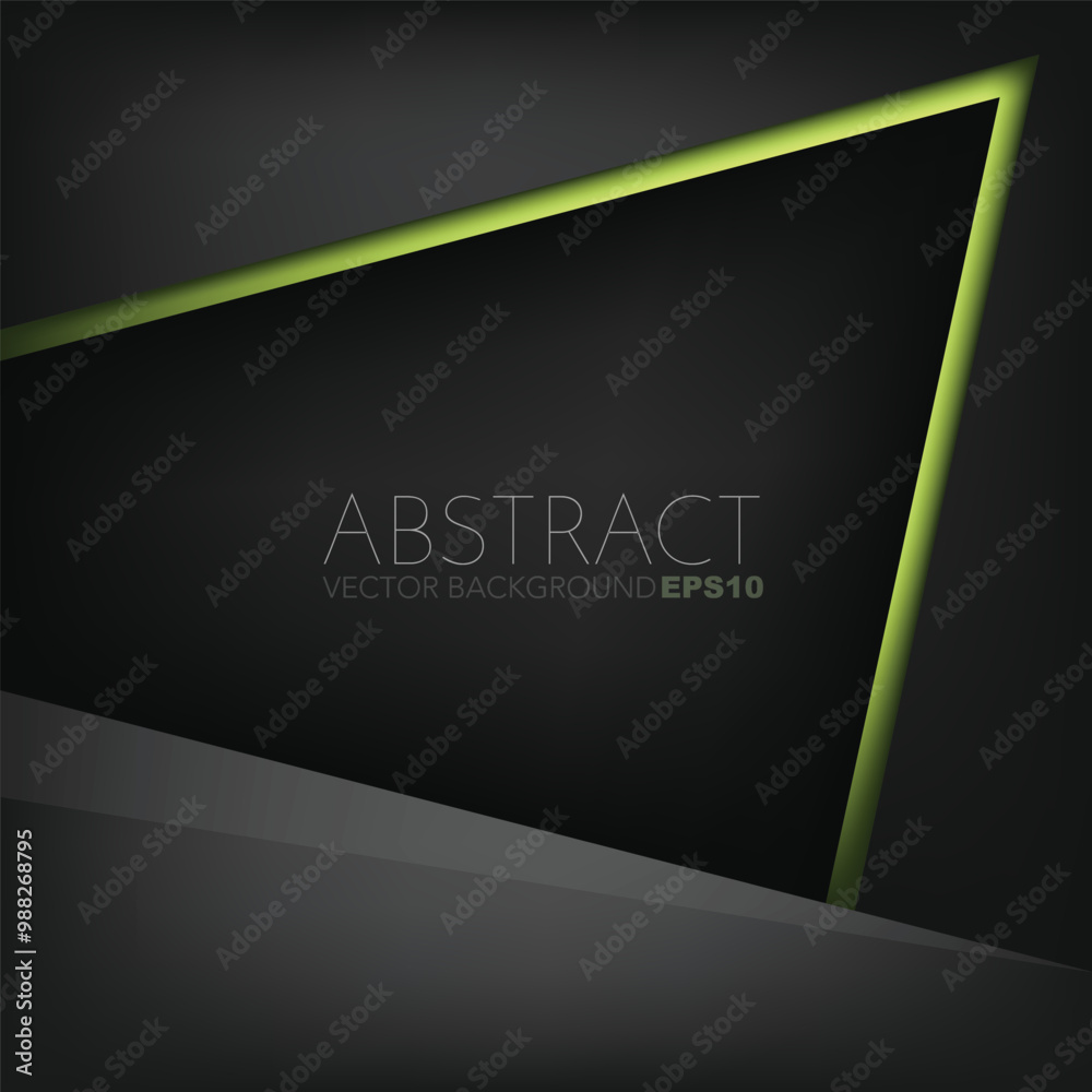 Fototapete graphic geometric triangle overlap vector layer background for text and message design