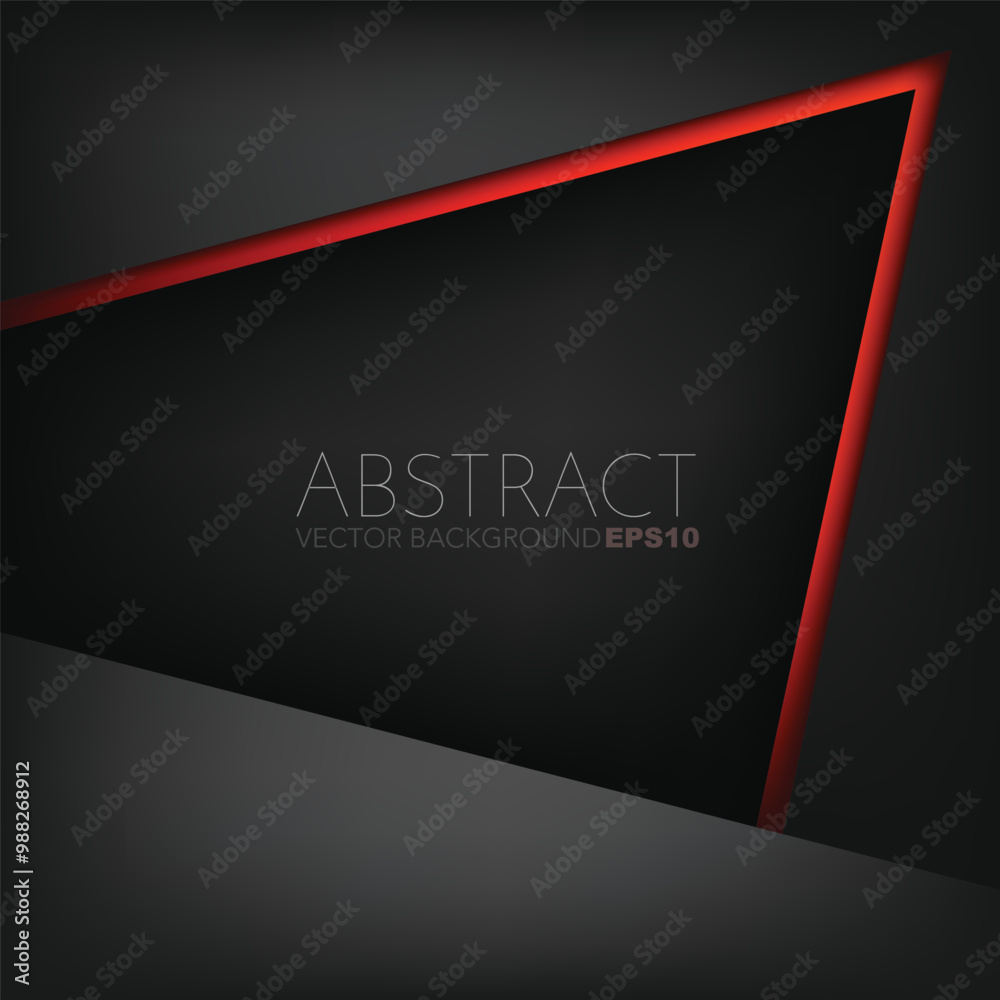 Fototapete graphic geometric triangle overlap vector layer background for text and message design