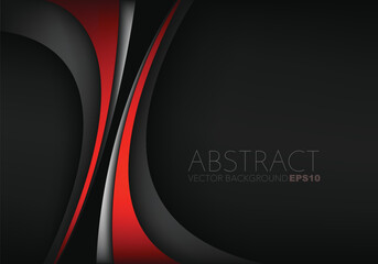 graphic vector curve line overlap background for text and message design