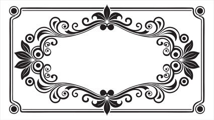 abstract page border design