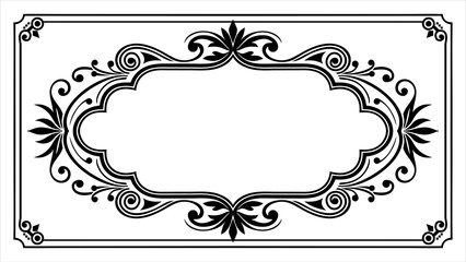 abstract page border design