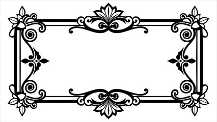 abstract page border design