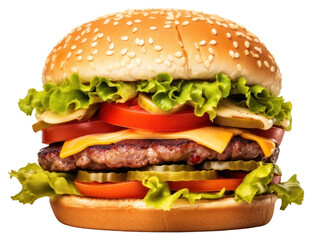 PNG Burger food hamburger vegetable.