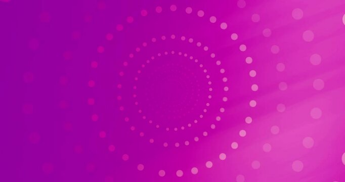 Vibrant abstract background with a spiral pattern in pink and purple hues, creating a dynamic visual effect, radiating circles centered