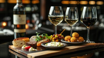 Room Service Menu: A sophisticated menu showcasing diverse cuisines and beverages, available around the clock for late-night dining or snacks.
