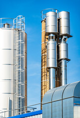 modern industry silo in austria