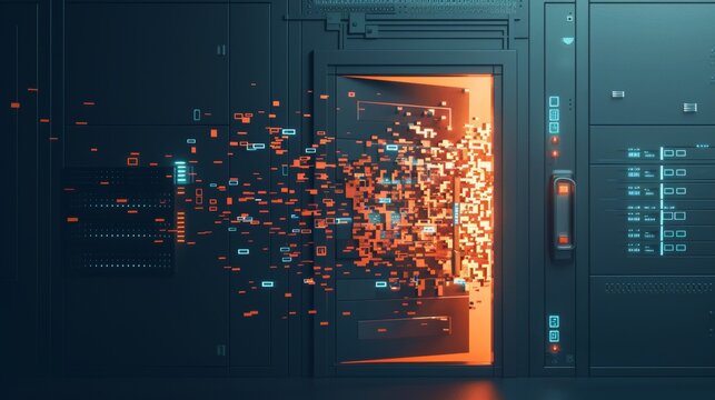 Data Leak Disaster: Cybersecurity Breach and Unauthorized Access in High-Security Data Center