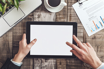 Have a meeting with a tablet.