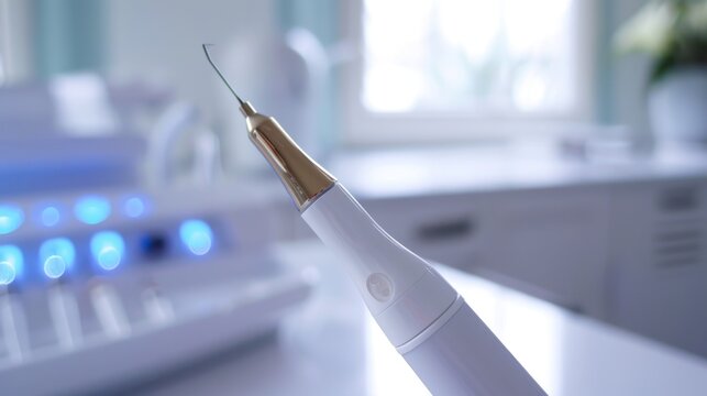 Ultrasonic Scaler: A powerful tool that utilizes high-frequency vibrations to break down and remove plaque and tartar from tooth surfaces during cleanings.
