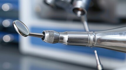 Handpiece: A versatile, motorized instrument that dentists use for multiple procedures, including shaping and polishing teeth during dental treatments.
