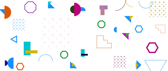 Vector modern minimalist and simple abstract banner. For presentation background, background, poster, certificate, annual report