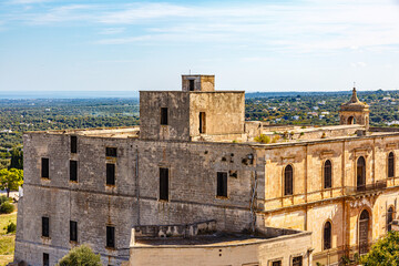 Obraz premium Old factory in the city of Castellaneta