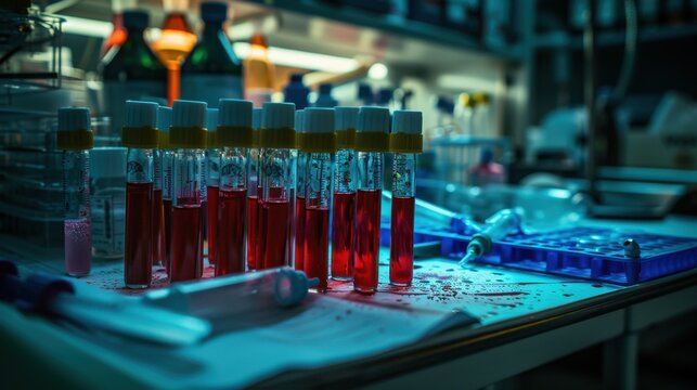 Forensics Lab: A crucial facility for examining evidence such as fingerprints and blood samples, featuring specialized equipment and chemicals for thorough investigation.
