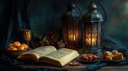 Illuminating the Festive Spirit: A Ramadan Still Life