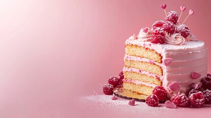 Commemorate a special cake day with a chic poster template showcasing refined cake visuals, customizable text, and festive design accents.