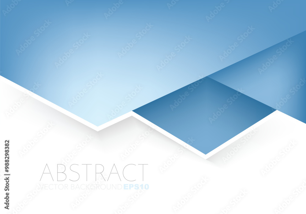 Fototapete graphic geometric triangle overlap vector layer background for text and message design