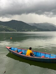 Nepal, Pokhara, phewa lake