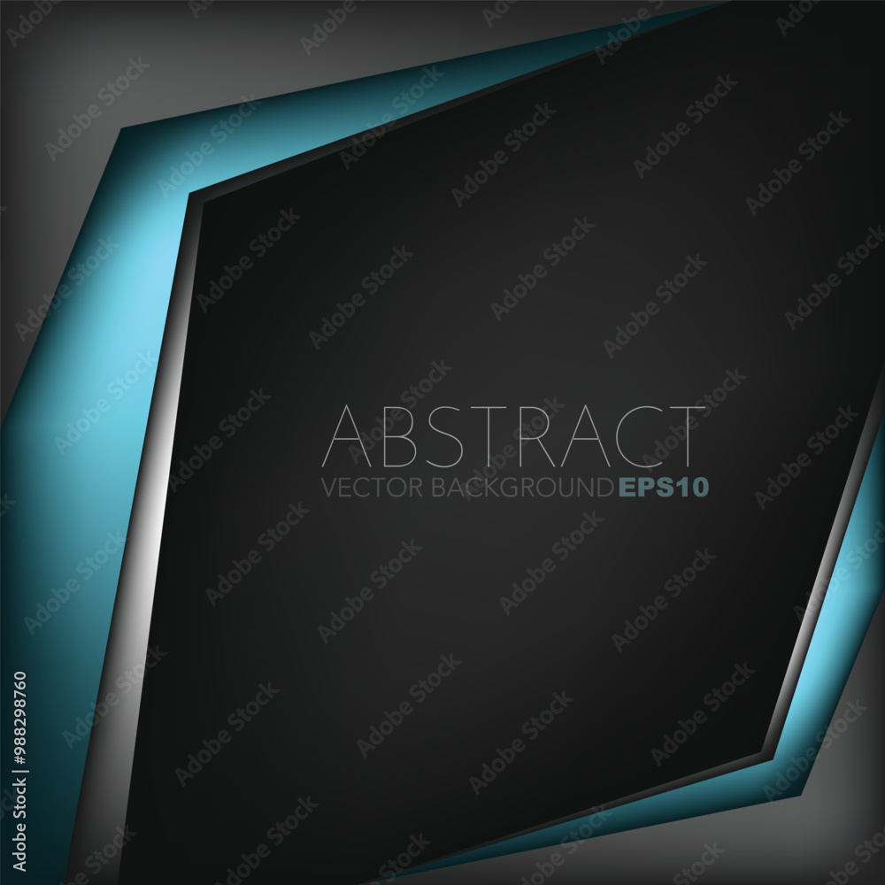 Fototapete graphic geometric triangle overlap vector layer background for text and message design
