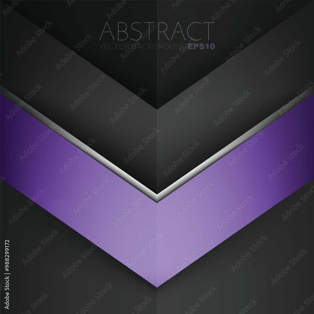 Fototapete graphic geometric triangle overlap vector layer background for text and message design