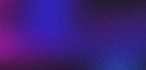 Deep Blue and Purple Gradient Backdrop with Noise Texture